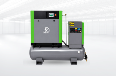 Home screw air compressors