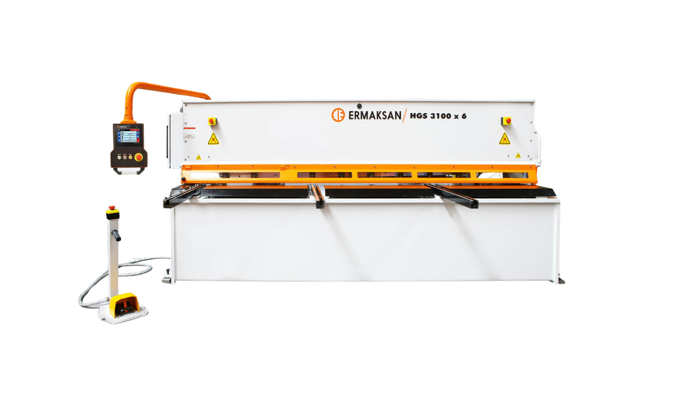 cnc hgs hydraulic swing beam shears